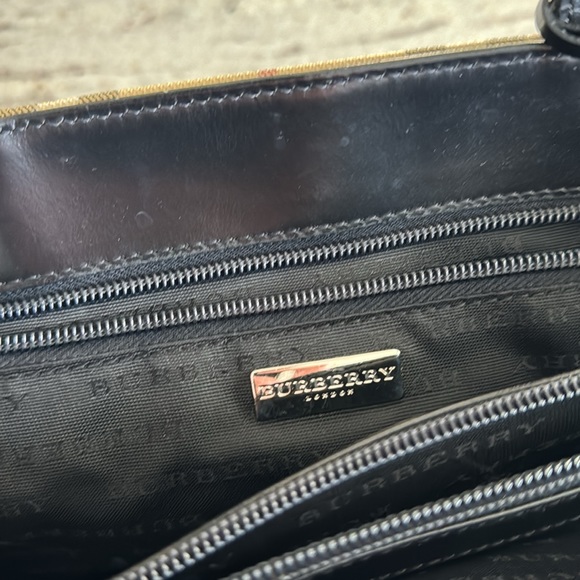 EUC AUTHENTIC Burberry nova check coated canvas handbag - Picture 7 of 16